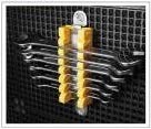 Ascend Tools Wrench Holder - Accessory for Organizer Genie Pegboards to Organize Wrenches (Capacity 7 Wrenches) - style: Wrench Holder (capacity 7-wrenches)