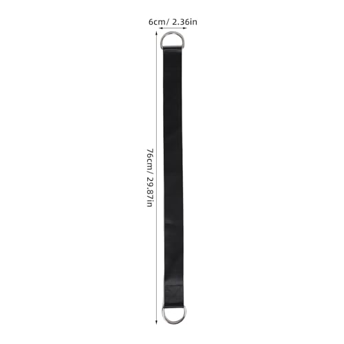 CLISPEED 2pcs Dumbbell and Barbell Loading Straps Heavy Duty Nylon Weight Plate Holder Straps for Squats Support Secure Attachment for Longer Weight Lifting Sessions
