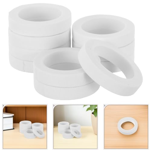-Grade Adhesive Athletic Finger Tape 0.9cm X Roll, Extra Strong Sport Fixation Tape for Basketball, Rock Climbing, Grappling Injury Support – White, 30 Rolls