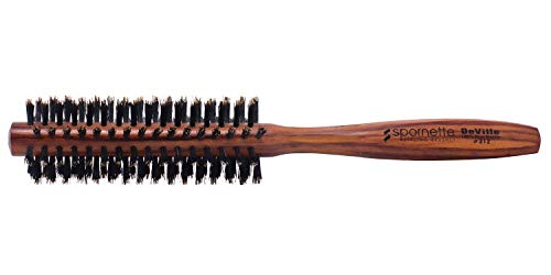 Spornette DeVille Boar Bristle Round Brush Set - Professional Hair Brushes Including 1.5, 2, and 2.5 inch Sizes - For Women, Men, & Kids - size: Set of 3 (1.5, 2, 2.5 Inch)
