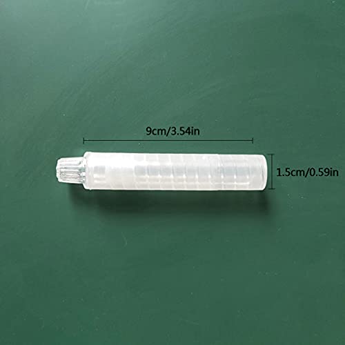 Premium Chalk Holder Length 3.54'' Diameter 0.59'' Reusable Fit For Most Chalks For School Office, as described