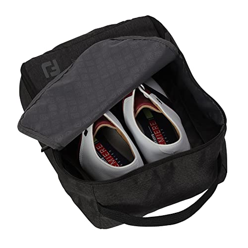 FootJoy Nylon Shoe Bag - color: Charcoal/Black