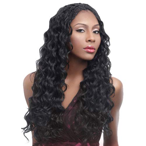 Harlem125 Synthetic Hair Braids Kima Braid Ocean Wave 20'' (6-Pack, 4)