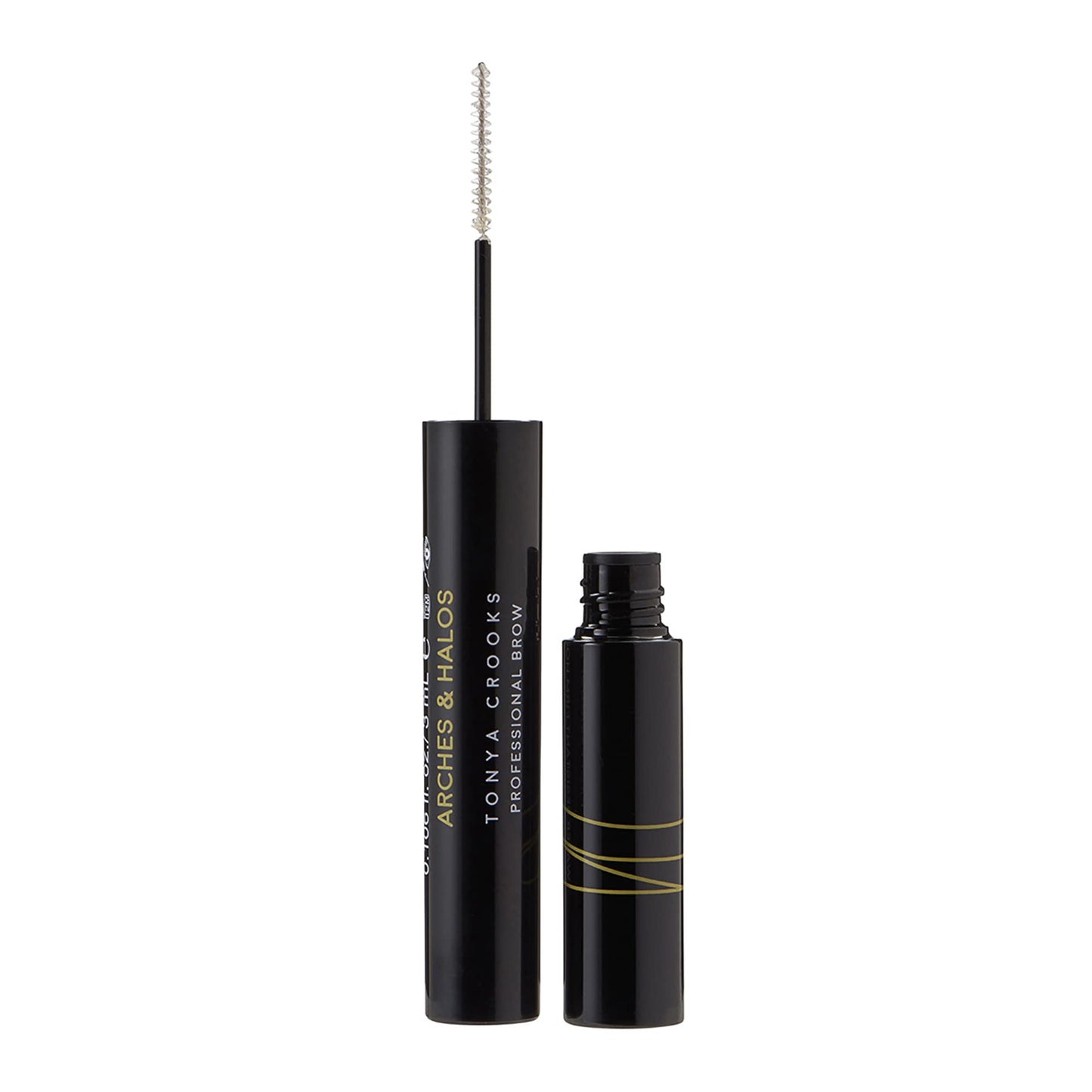 Arches & Halos Water Resistant Firm Hold Brow Gel - Clear - Waterproof Eyebrow Gel For Shaping And Styling - Quick-Setting, Long