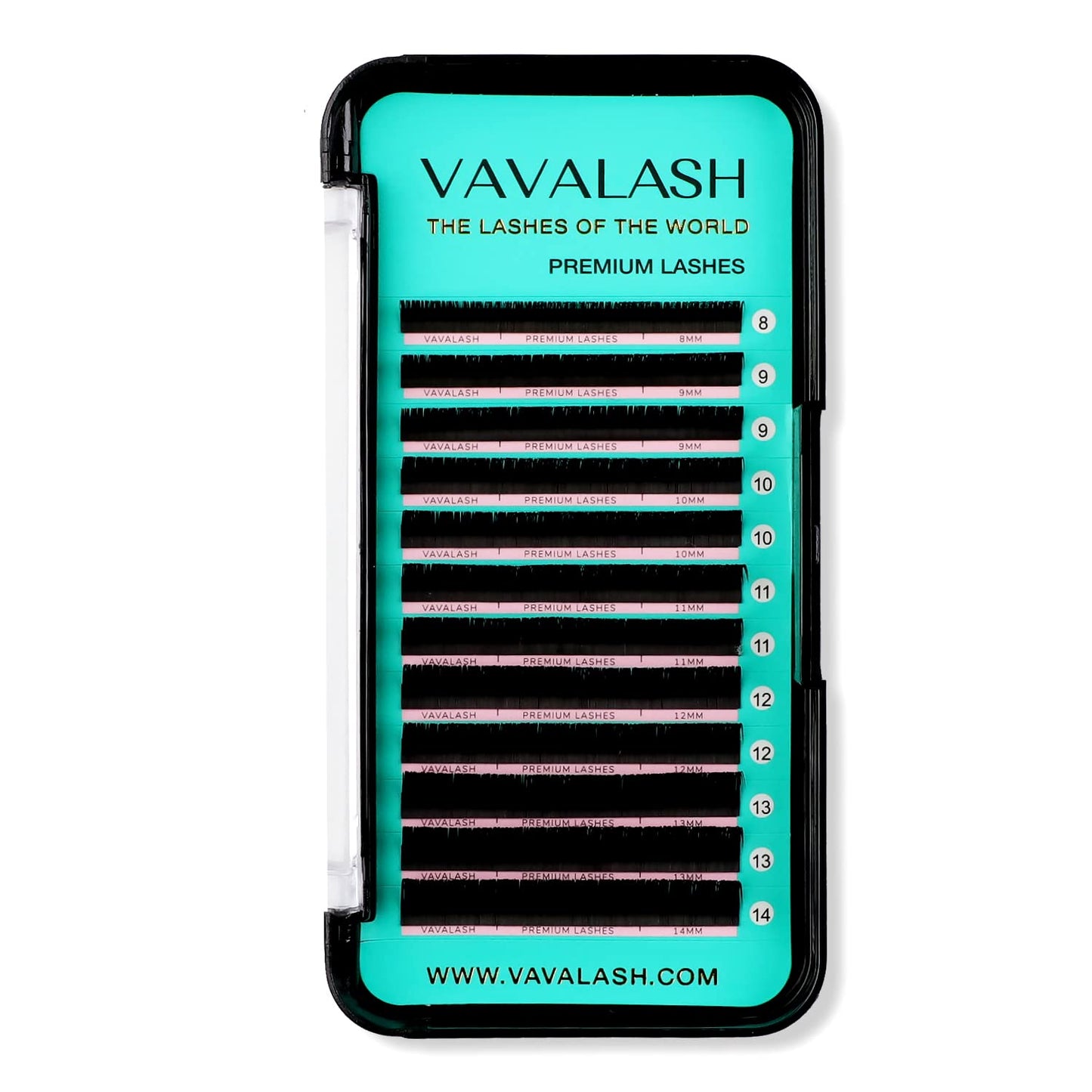 Eyelash Extensions 0.07 C Curl 12Mm Lash Extensions Supplies Individual Lashes Premium Silk Volume & Classic Lash Soft Matte Dar