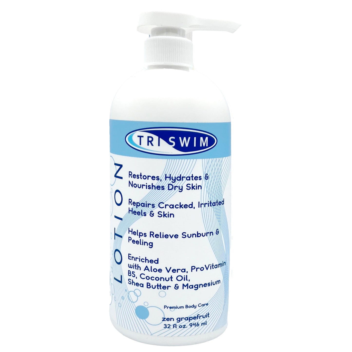 Triswim Swimmers Lotion, 32 Fl Oz