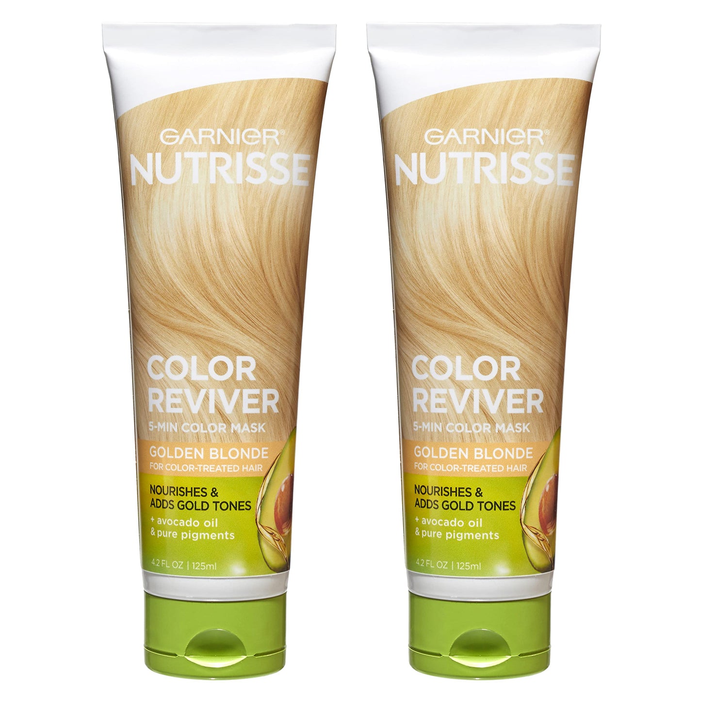 Garnier Hair Color Nutrisse Color Reviver, Golden Blonde For Color Treated Hair To Nourish & Adds Gold Tones, 8.4 Fl Oz, 2 Count