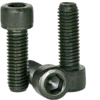 3/4-10 x 3/4" Socket Head Cap Screws Bolts, 12.9 Grade Alloy Steel, Black Oxide Finish, Allen Hex Drive, 5 Pack