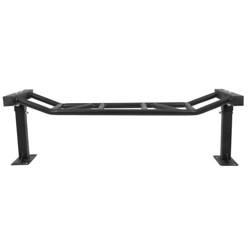 47 Inch Ceiling Mounted Pull Up Bar Adjustable Height&Supports to 600 Lbs Heavy Duty Multi-Grip Chin Up Bar for Home Gym and Strength Training