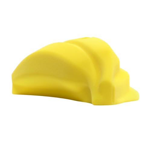 Atomik Rock Climbing Holds XL Bolt-On Bananas in Yellow