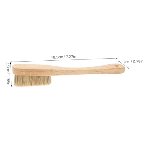 Mikikit Bouldering Brush for Rock Climbing Boar Hair Bristles Lightweight and Portable for Climbing Holds Essential Outdoor Fitness Equipment