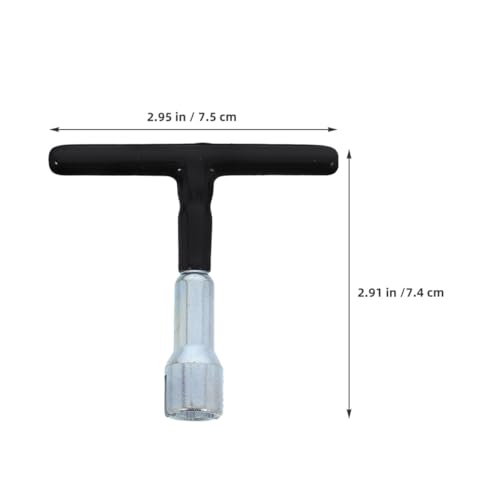 Abaodam 4pcs Eye Screw Installation Tool with T Handle Wing Nut Driver for Hook Bolt Tightening Hand Tool Kit Suitable for Home and Workshop Use