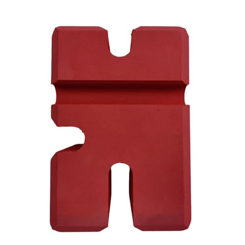 EVA Bench Press Block Bench Foam Block Workout Block Adjustable Exercise Block Non Slip Support Gym Board Foam Training Board, Red