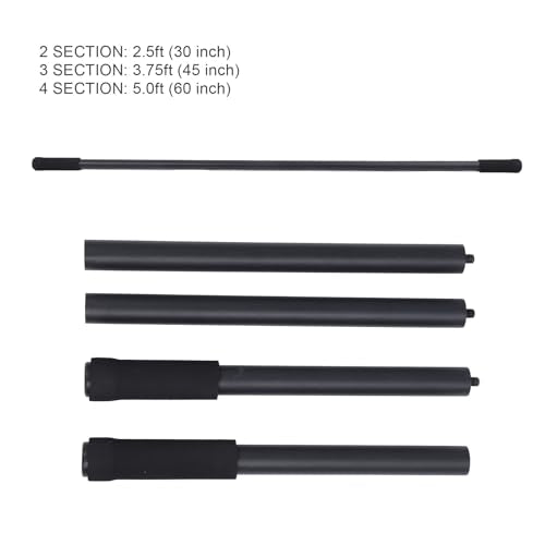 Yoga Stick Sturdy Steel Stretching Stick Enhance Flexibility Balance Mobility For Fitness Yoga Enthusiasts