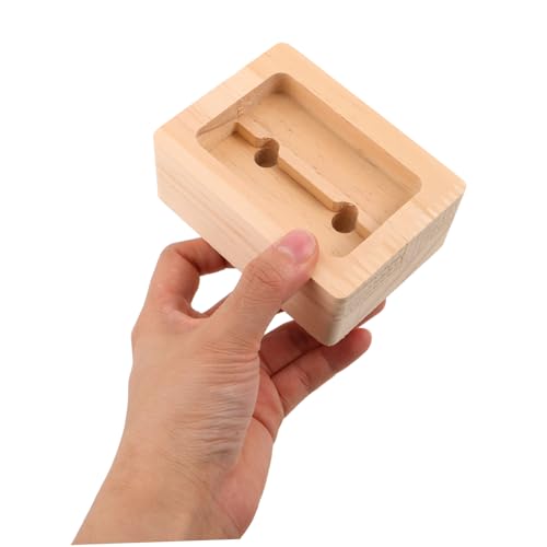Toyvian 2pcs Portable Climbing Hangboards Wooden Fingerboard Training Board for Rock Climbing Training Indoor Use with Modular Design and Easy Installation