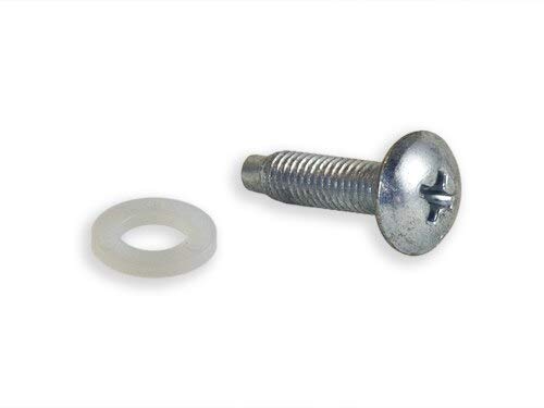RackGold® Zinc 10-32 Cage Nut & Screws w/Washers 25-Pack - USA Made