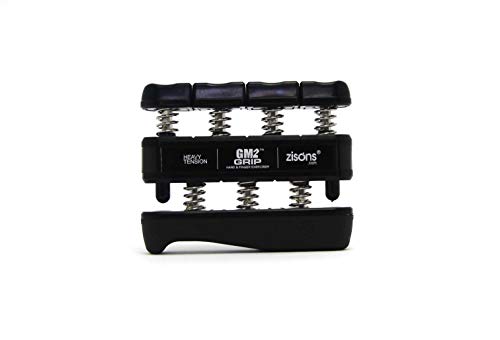 GM2 Grip Exerciser, Hand Exerciser, Finger Exerciser. 9lb(Black) 7lb(Red) 5lb(Blue) - color: Black
