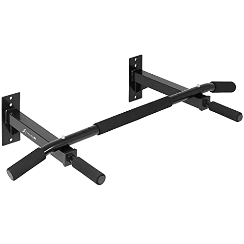 ProsourceFit Pull Up Bar for Multi Use Fitness & Home Gym Exercise - style: Wall Mount