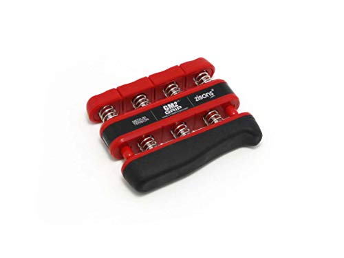 GM2 Grip Exerciser, Hand Exerciser, Finger Exerciser. 9lb(Black) 7lb(Red) 5lb(Blue) - color: Red