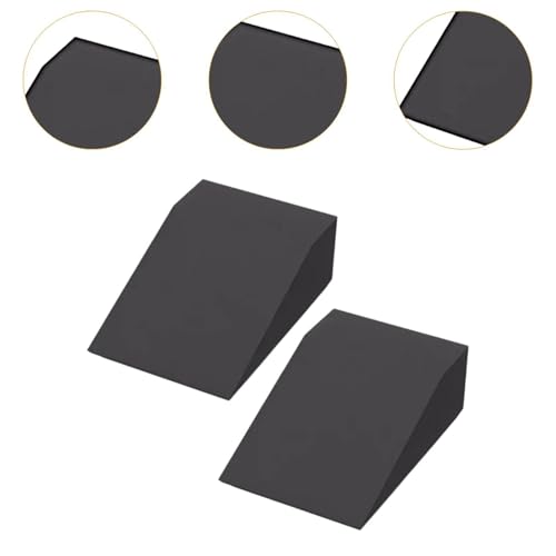 predolo 2 Pieces Squat Wedge Block EVA Foam Wedge for Bodybuilding Weightlifting