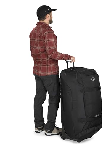 Osprey Sojourn Shuttle 36"/130L Wheeled Duffel Luggage, Koseret Green - color: Koseret Green, size: 36"/130L