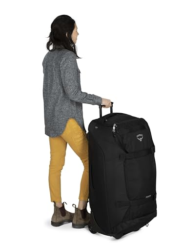 Osprey Sojourn Shuttle 36"/130L Wheeled Duffel Luggage, Koseret Green - color: Koseret Green, size: 36"/130L