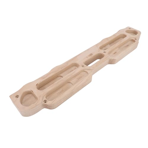 Pomya Finger Strength Training Board for Climbing | Solid Wood Hangboard with Mounting Kit, Bouldering Board for Home Gym Pull Up Bar