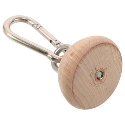 Wooden Grip Strength Trainer Half Sphere for Finger Exercise with Slip Resistant Surface Ergonomic Design Muscle Training Gear for Home and Outdoors