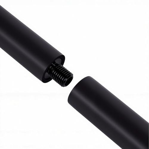 Ymiko Adjustable Yoga Stick Exercise Mobility Bar 30 45 60 Inch Steel Core with Foam Sleeve for Full Body Stretching Pilates Flexibility Training