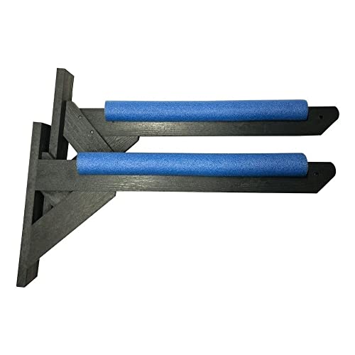 ReRackiT - Outdoor or Indoor Wall Mounted Kayak Rack, SUP Rack, Canoe Rack - Stackable - size: 4 Rack - (For Kayaks/SUPs)