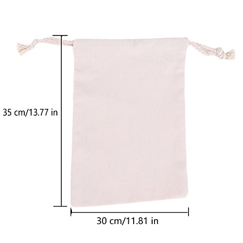Breathable Dust-proof Drawstring Storage Pouch String Bag for Handbags Purses Shoes Eco Bag (5 PCS,11.81 * 13.77 IN) - style: 5 Pcs,11.81 * 13.77 in