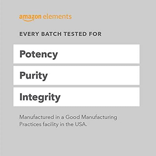 Amazon Elements Calcium Plus Vitamin D2, 65 Tablets (2 Month Supply) (Packaging May Vary) (Pack of 2)