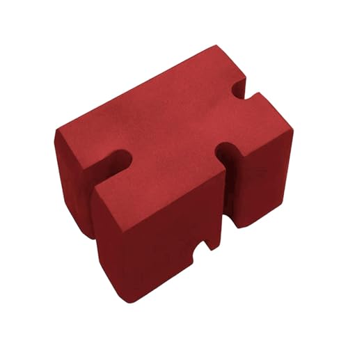 EVA Bench Press Block Bench Foam Block Workout Block Adjustable Exercise Block Non Slip Support Gym Board Foam Training Board, Red