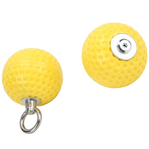 Climbing Pull Up Ball Grips, Anti Slip Pull Up Balls for Forearm Strength Training, Ergonomic PU Hand Grip Balls with Steel Core for Rock Climbing Gym Fitness