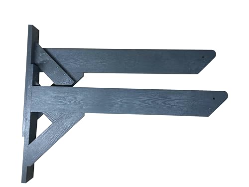 ReRackiT - Outdoor or Indoor Wall Mounted Kayak Rack, SUP Rack, Canoe Rack - Stackable - size: 3 Rack (For Canoes)