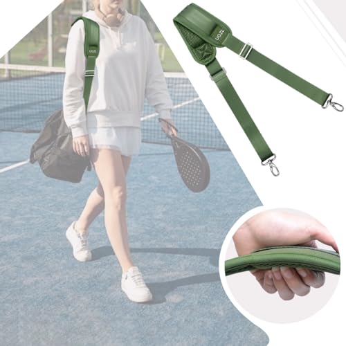 59 Inch Shoulder Straps, Soft with Ultra-Thick Fixed Shoulder Pad, Two Way Independently Adjustable Buckle Replacement Straps for Laptop Bag Messenger Bag Tool Bag Luggage,Green - color: Green, size: 59 inch