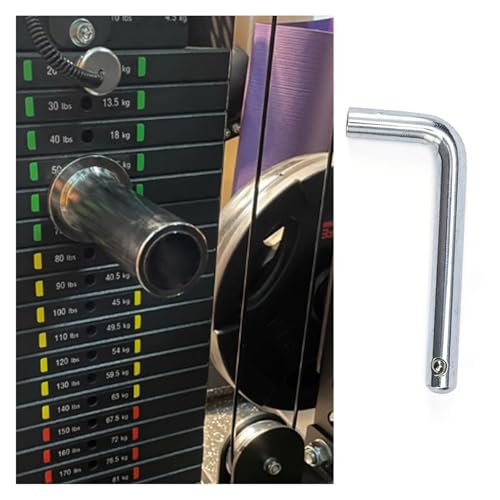 2Pack Weight Stack Pins – Gym Weight Loading Pins for Weight Plates, L-Shaped Handle Replacement Pins for Fitness Machines & Exercise Equipment