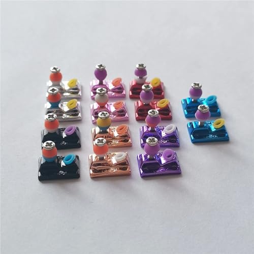 Fingerboard Truck Base with Soft PU Bushing Pivot Cup for Finger Skate Board Professional Mini Skateboard(Inverted Purple) - color: Inverted Purple