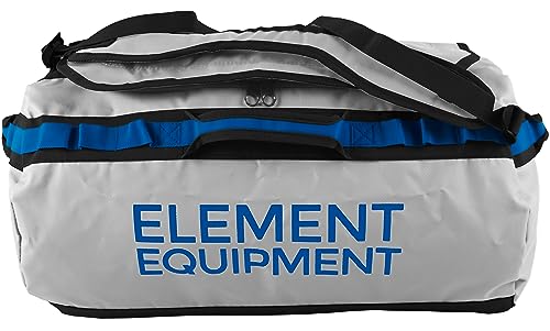 Element Equipment Trailhead Duffel Bag Shoulder Straps Waterproof Light Grey/Blue Medium - color: Light Grey/Blue, size: Medium 51 Liters