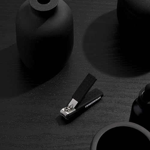 Tweezerman Precision Grip Fingernail Clipper Black