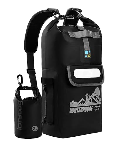 Dry Bag Backpack - color: Black, size: 30L