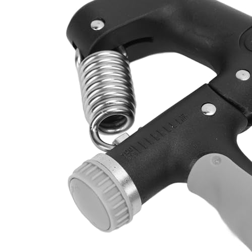 RiToEasysports Hand Grip Strengthener, Adjustable 10 to 100kg Resistance with Digital Counter for Muscle Recovery, Hand Strength Training, Rock Climbing, Tennis - color: Black