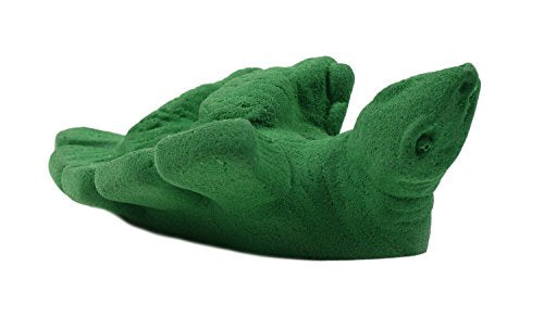 Atomik Rock Climbing Holds Screw-On Stegosaurus in Green