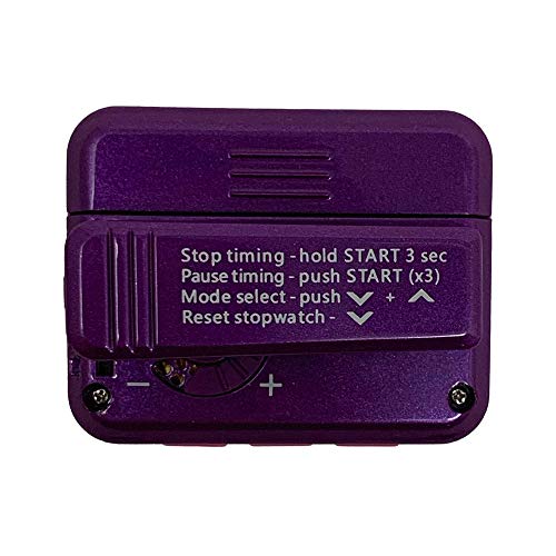 Gymboss Plus Interval Timer and Stopwatch and Gymboss Watchstrap - Bundle (Violet/Pink) - color: Violet / Pink
