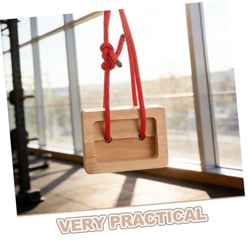 Portable Wooden Hangboard for Rock Climbing Training, 2pcs Fingerboard Set for Indoor and Outdoor Use, Doorway Climbing Board for Finger Strength and Grip Conditioning