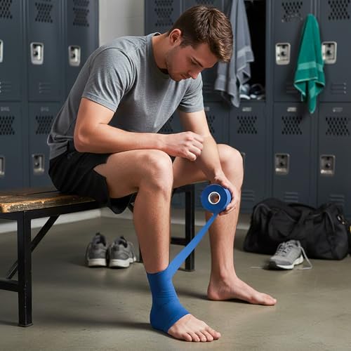 Cannon Sports Premium Athletic Tape - 1.5” x 45 Feet Per Roll - Easy Tear, No Sticky Residue, Very Strong, Hypoallergenic and Latex Free - Ideal for Sprains, Strains, First Aid - Pack of 3 (Natural) - color: Natural