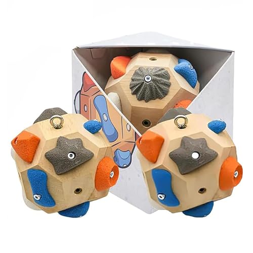 Handcrafted Climbing Balls That Improve Strength and Accuracy, a Finger Training Tool for Climbers