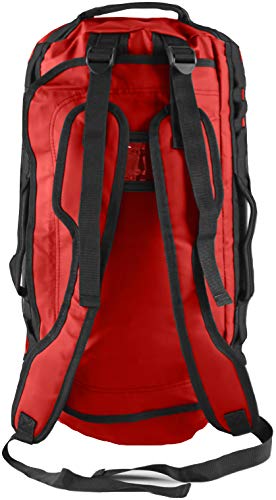 Element Equipment Trailhead Duffel Bag Shoulder Straps Waterproof Red Medium - color: Red, size: Medium 51 Liters