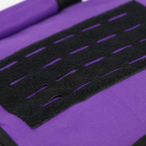 Lightning X Customizable Large EMT Medic First Responder EMS Trauma Jump Bag w/Embroidered Name - PURPLE - color: PURPLE