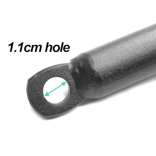 Weight Plate Loading Pin with Carabiner fit 1" 2" Weight Plates for LAT Pulldown Workout Home Strength Training Cable Pulley System Attachment